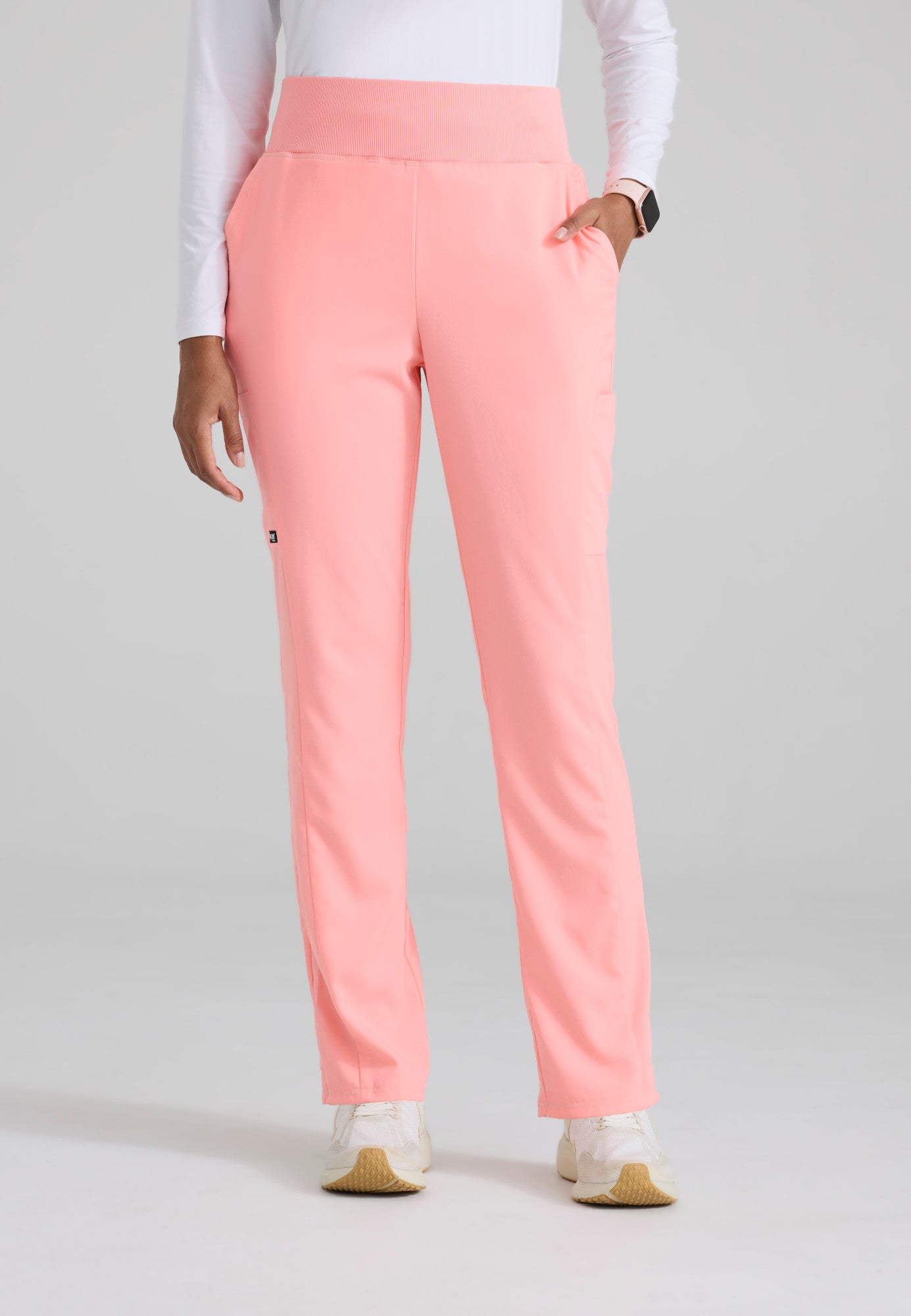 Renee Pant - Bright Papaya - Jen's Scrubs
