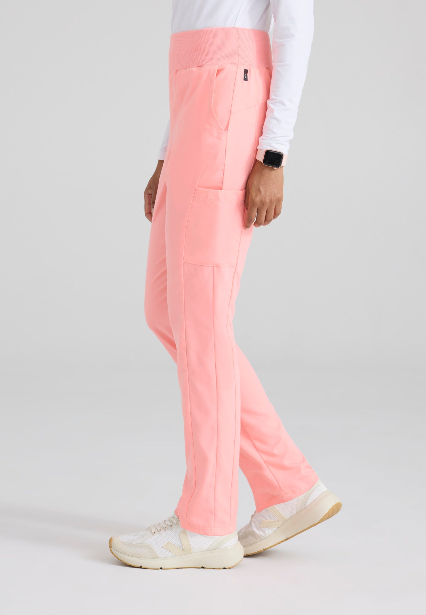 Renee Pant - Bright Papaya - Jen's Scrubs