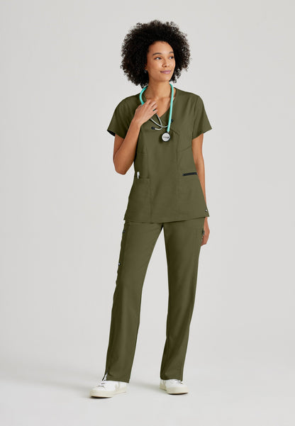 Kim Top - Olive - Jen's Scrubs