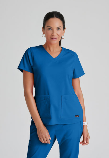 Emma Top - New Royal - Jen's Scrubs
