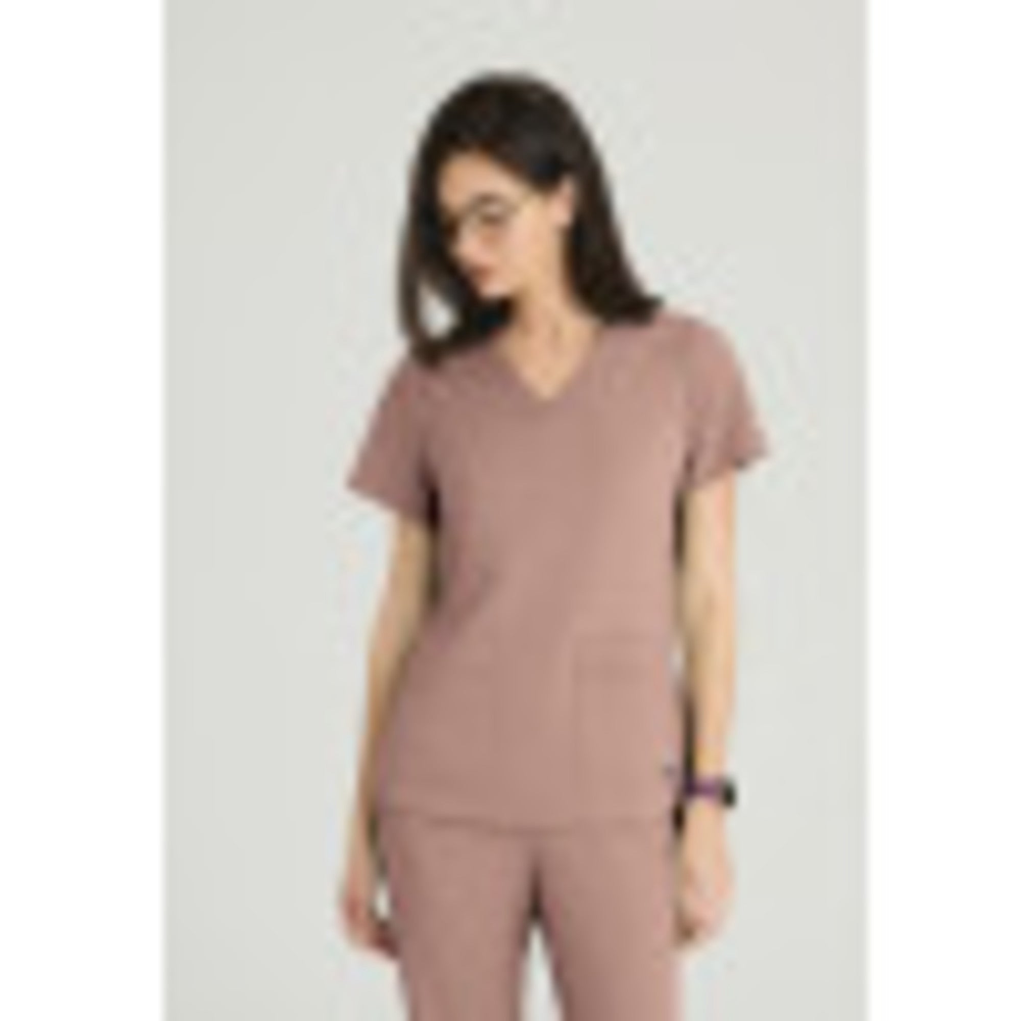 Emma Top - Warm Mocha - Grey's Anatomy Scrubs