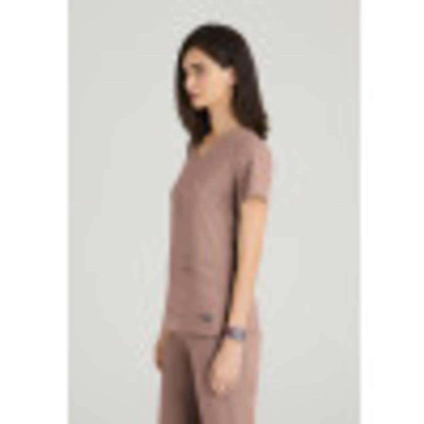 Emma Top - Warm Mocha - Grey's Anatomy Scrubs