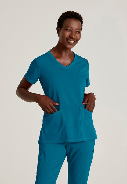 Serena Top - Bahama - Jen's Scrubs