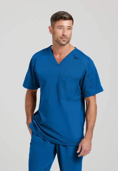 Murphy Top - New Royal - Jen's Scrubs