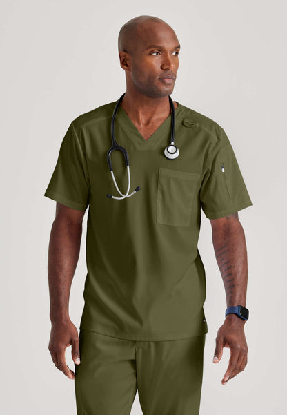 Murphy Top - Olive - Jen's Scrubs