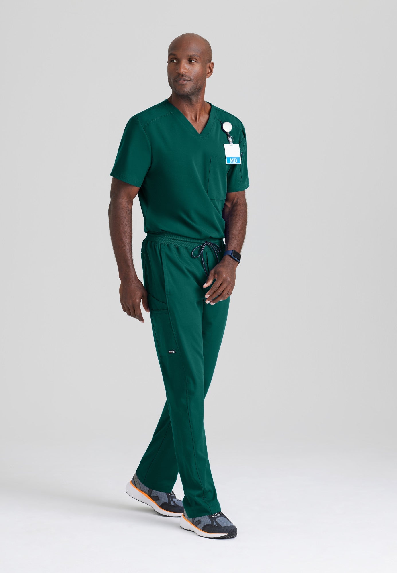 Murphy Top - Hunter Green - Jen's Scrubs