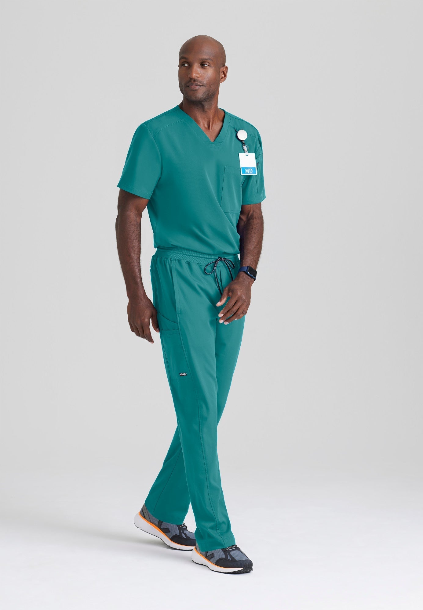 Murphy Top - Teal - Jen's Scrubs