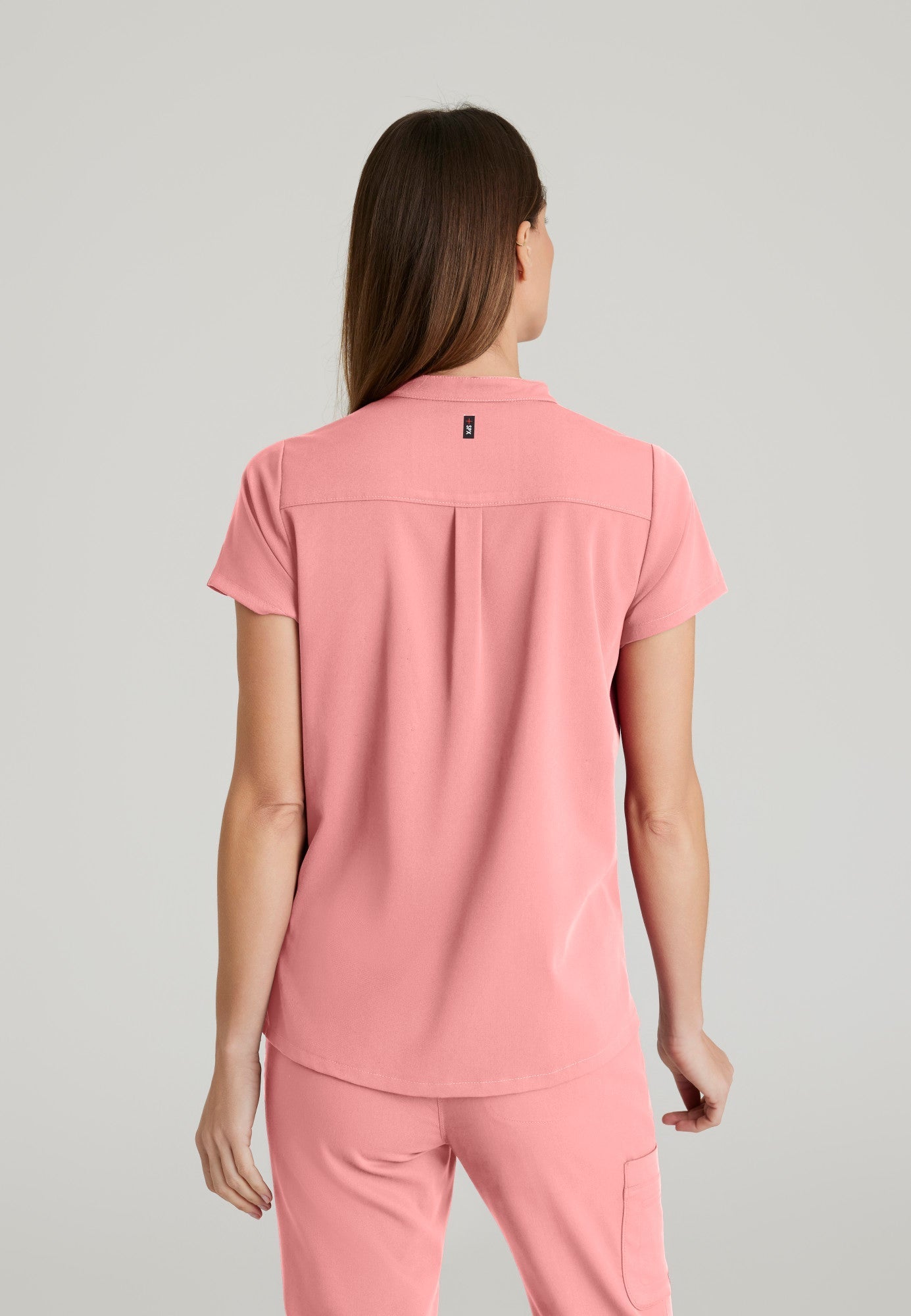 Avery Top - Bright Papaya - Jen's Scrubs