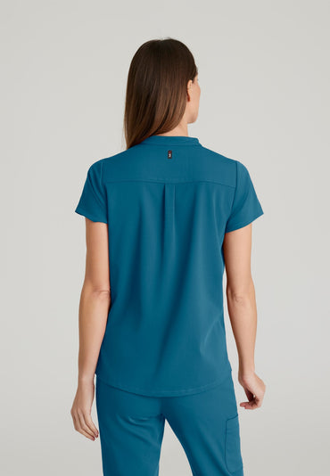 Avery Top - Bahama - Jen's Scrubs