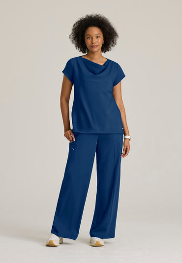 Marisol Top - Indigo - Jen's Scrubs