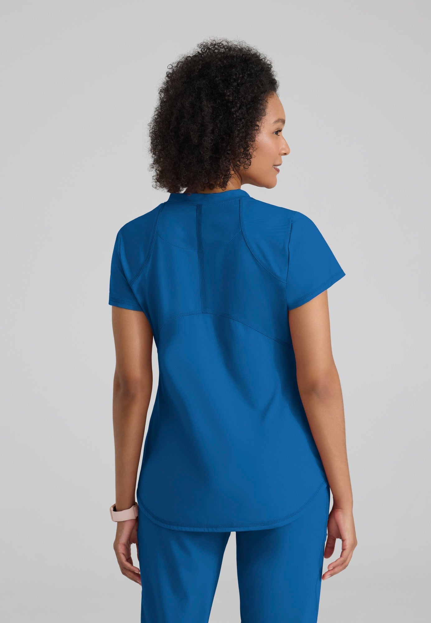 Define Knit Top - New Royal - Jen's Scrubs