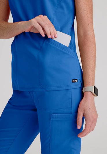 Kristi Top - New Royal - Grey's Anatomy Scrubs