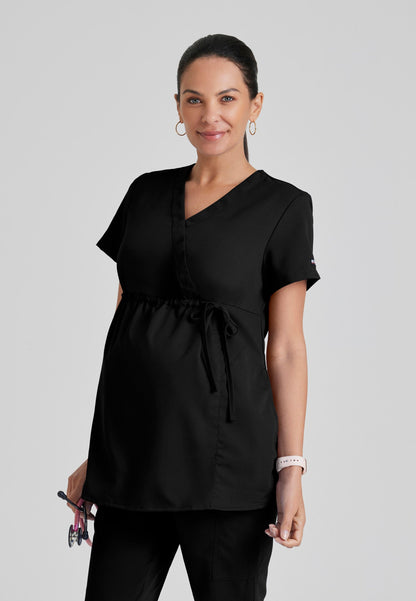 Lilah Top - Black - Jen's Scrubs