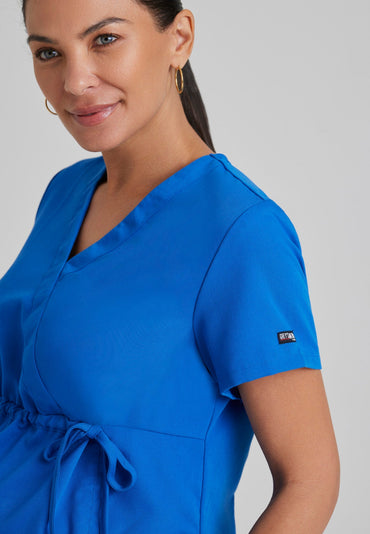 Lilah Top - New Royal - Jen's Scrubs