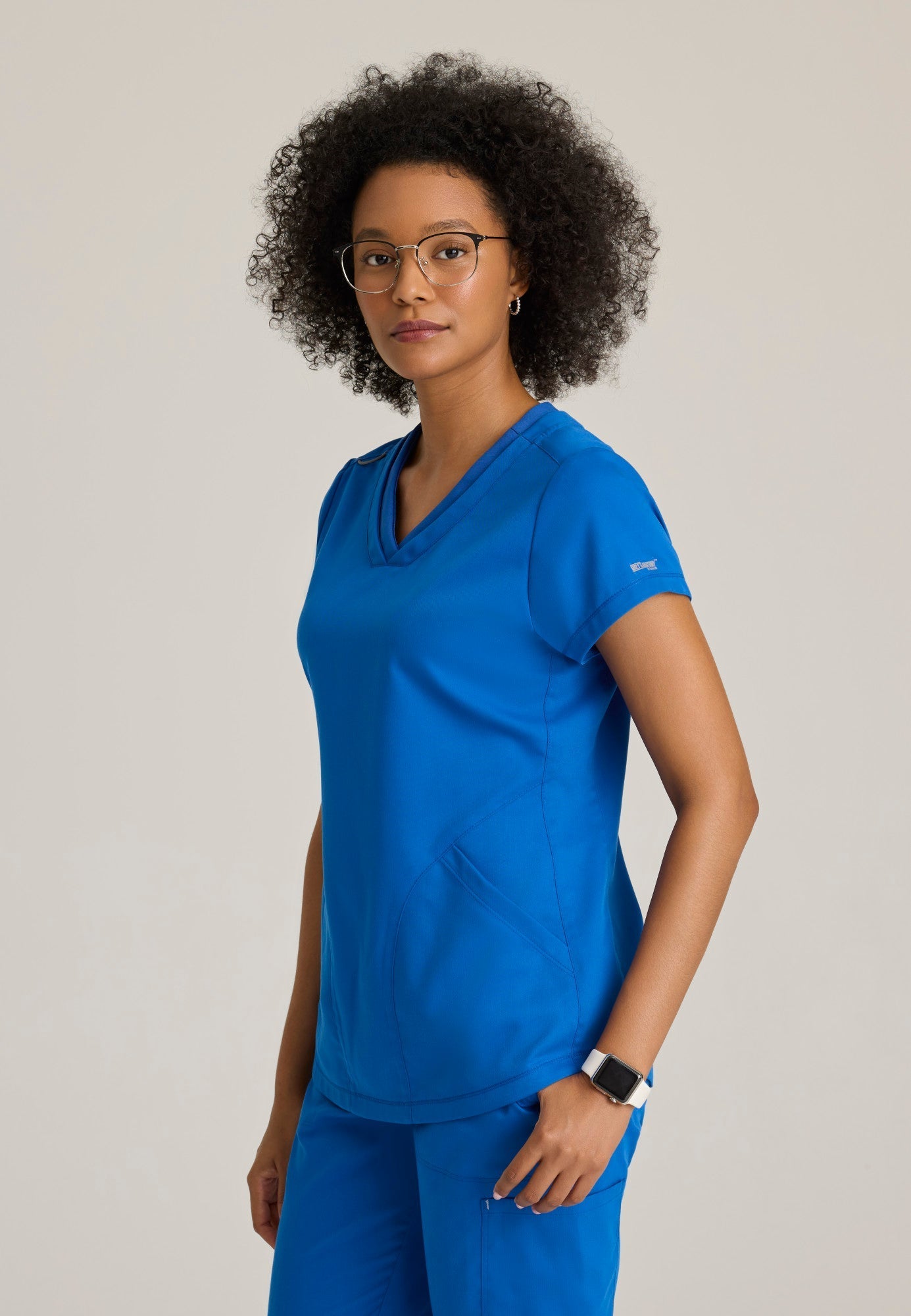 Evelyn Top - New Royal - Jen's Scrubs