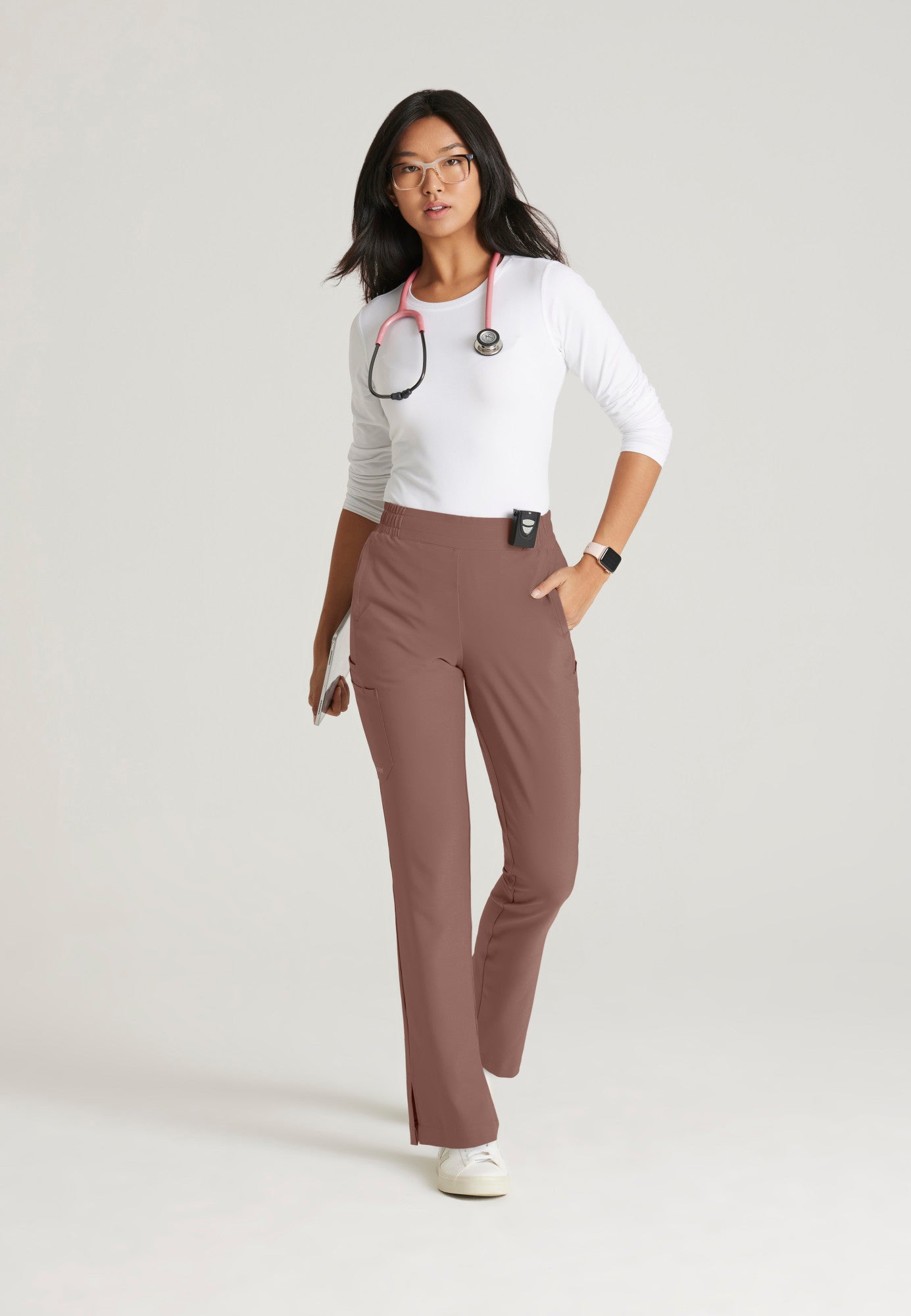 Cosmo Pant - Driftwood - Jen's Scrubs