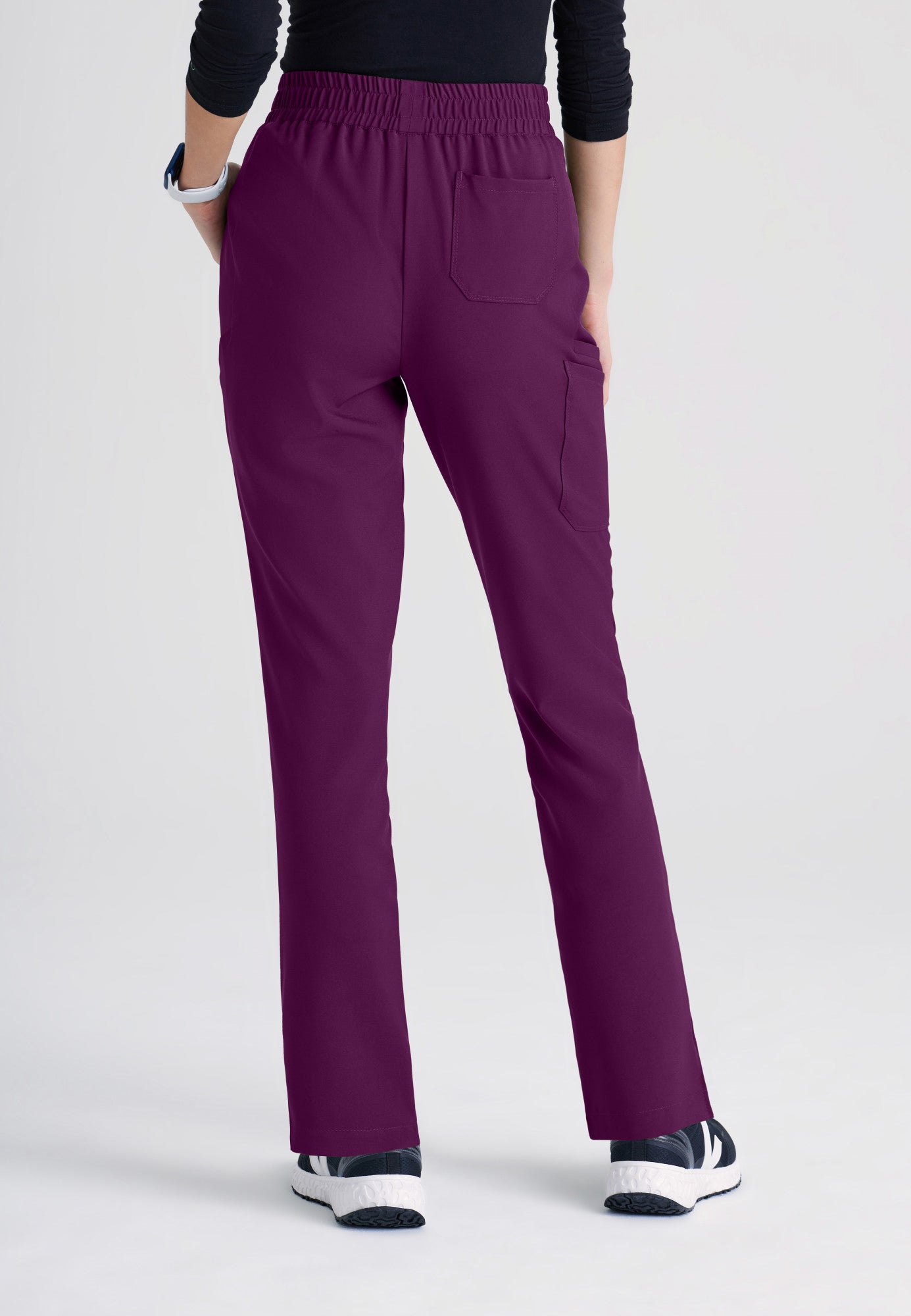 Cosmo Pant - Wine - Jen's Scrubs