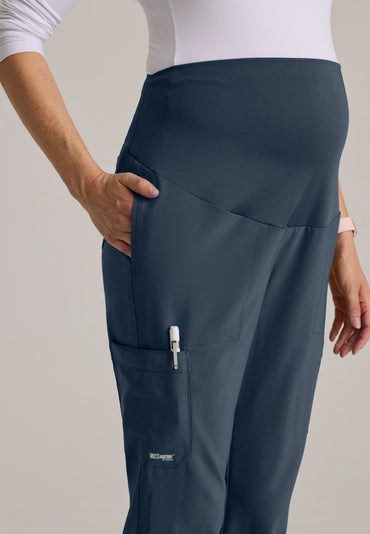 Promise Maternity Pant - Steel - Jen's Scrubs