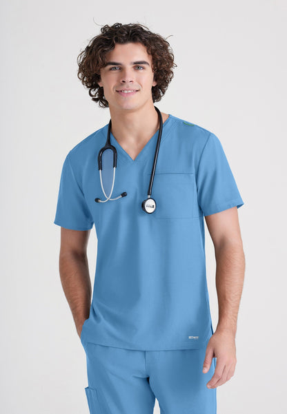 Journey Top - Ciel Blue - Jen's Scrubs