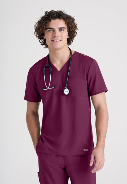 Journey Top - Wine - Jen's Scrubs