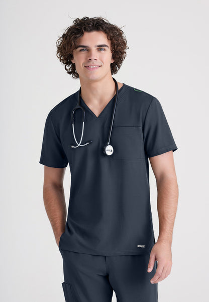 Journey Top - Steel - Jen's Scrubs