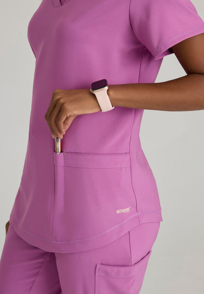 Rhythm Top - Twilight Mauve - Jen's Scrubs