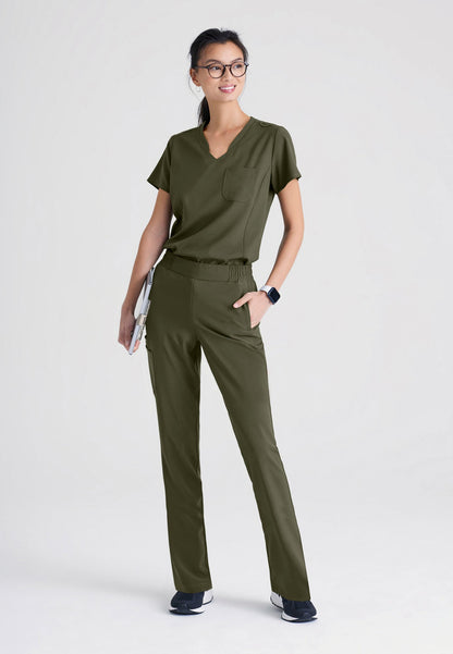 Sway Tuck-In Top - Fern - Jen's Scrubs