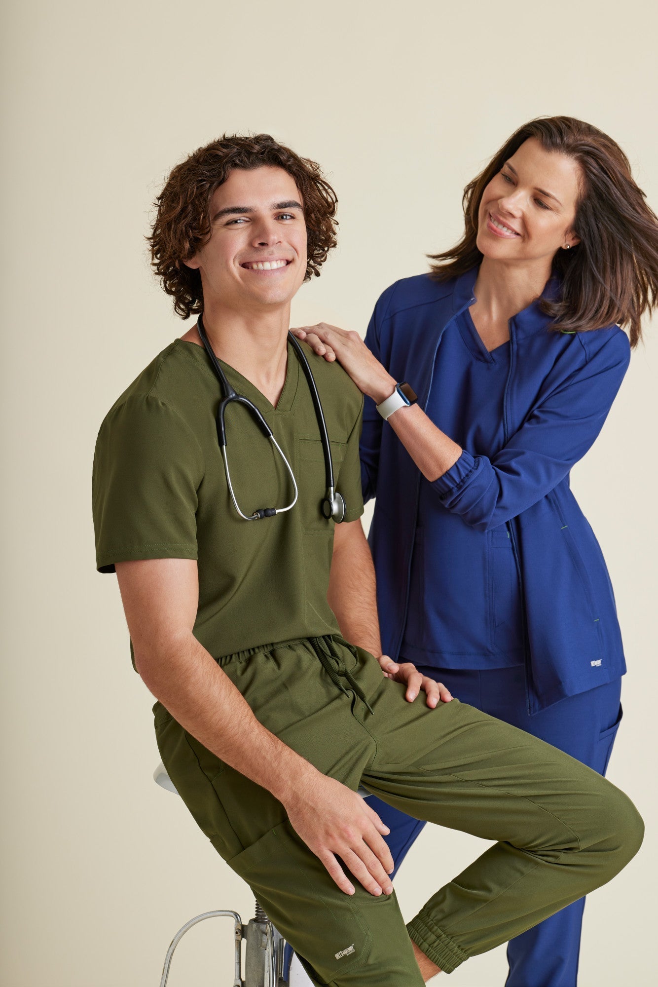 Sway Tuck-In Top - Indigo - Jen's Scrubs