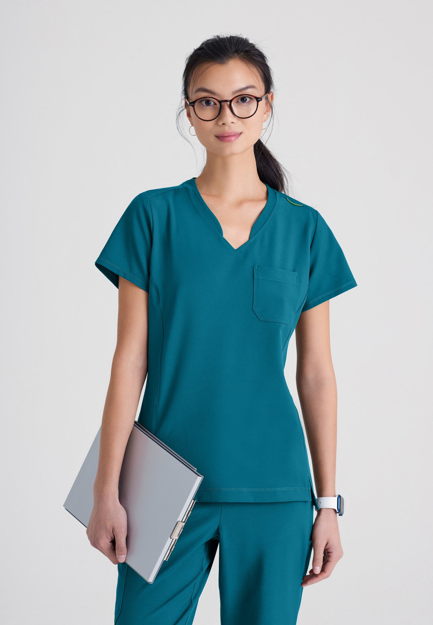 Sway Tuck-In Top - Bahama - Jen's Scrubs