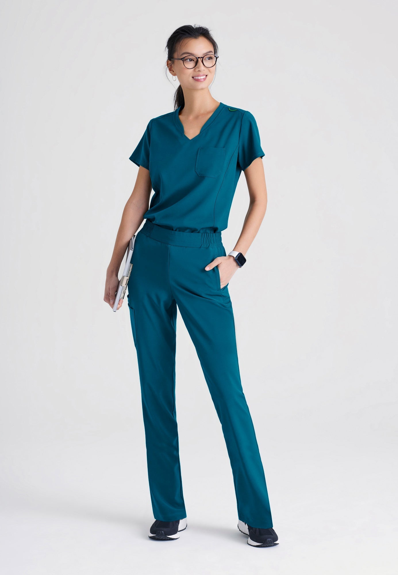 Sway Tuck-In Top - Bahama - Jen's Scrubs