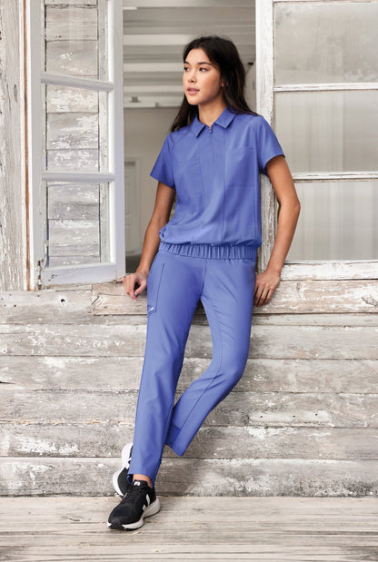 Perseverance Top - Ocean Mist - Jen's Scrubs