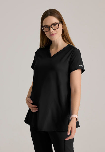 Promise Maternity Top - Black - Jen's Scrubs