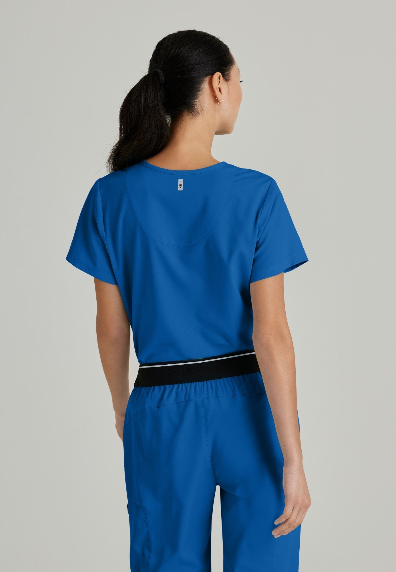 Bree Tuck-in Top - New Royal - Jen's Scrubs