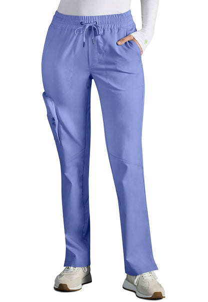 Women's Veronica Drawstring Straight Leg Pant - Dciel
