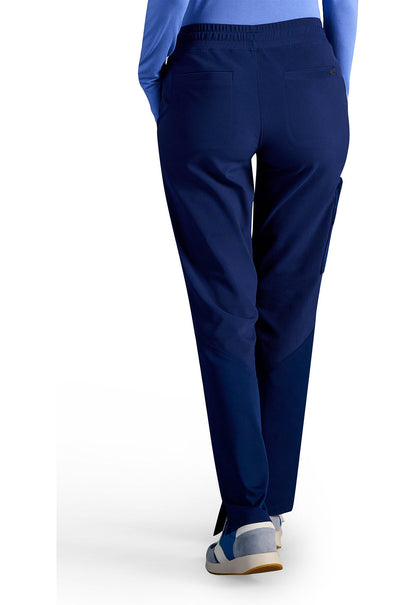 Women's Veronica Drawstring Straight Leg Pant - DNAVY