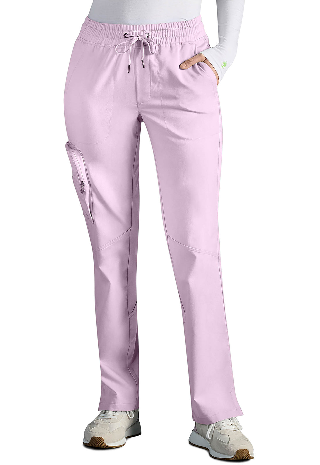 Women's Veronica Drawstring Straight Leg Pant - Sweet Pink
