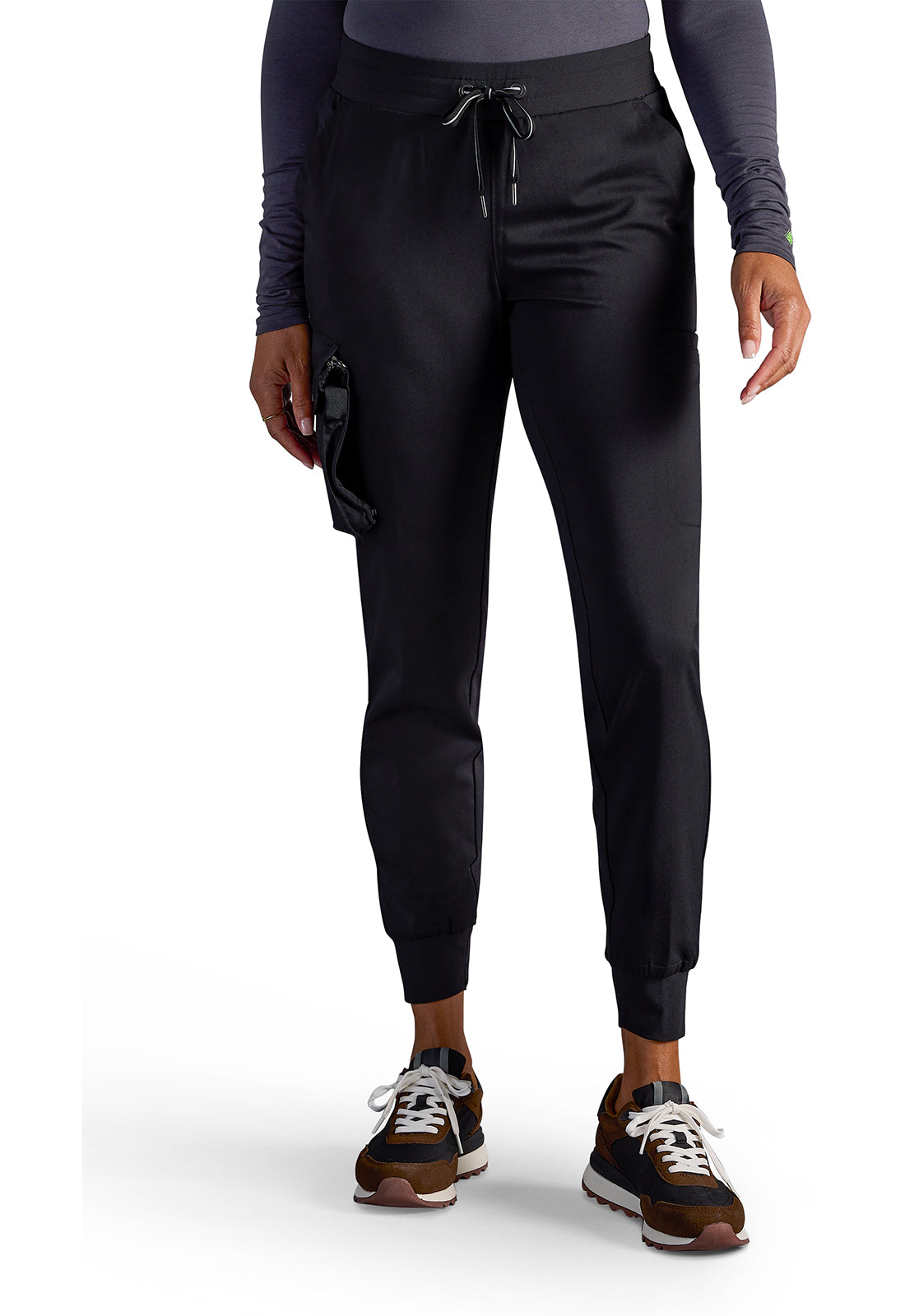 Women's Vanessa Mid Rise Jogger - DBLACK