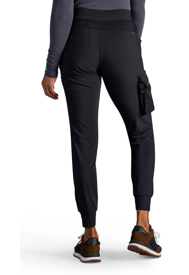 Women's Vanessa Mid Rise Jogger - DBLACK