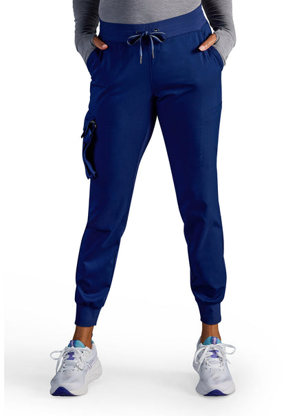Women's Vanessa Mid Rise Jogger - DNAVY