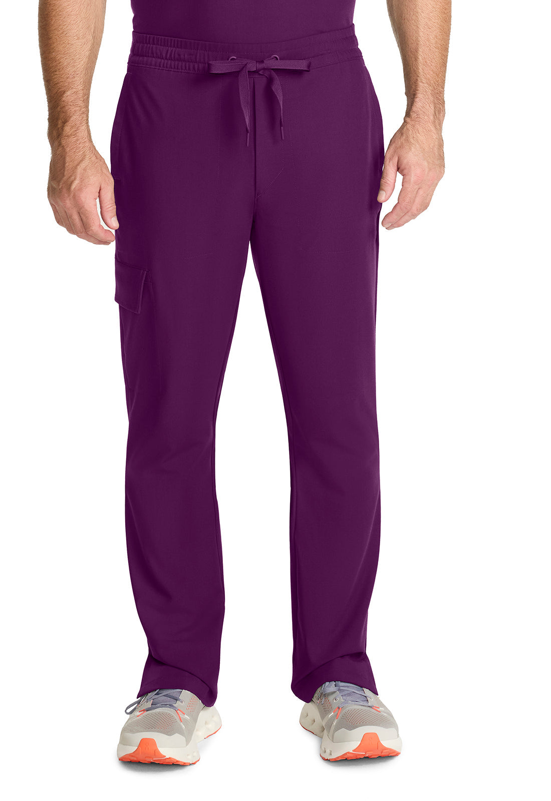 Men's  Men's Zip Fly Drawstring Pant - Wine