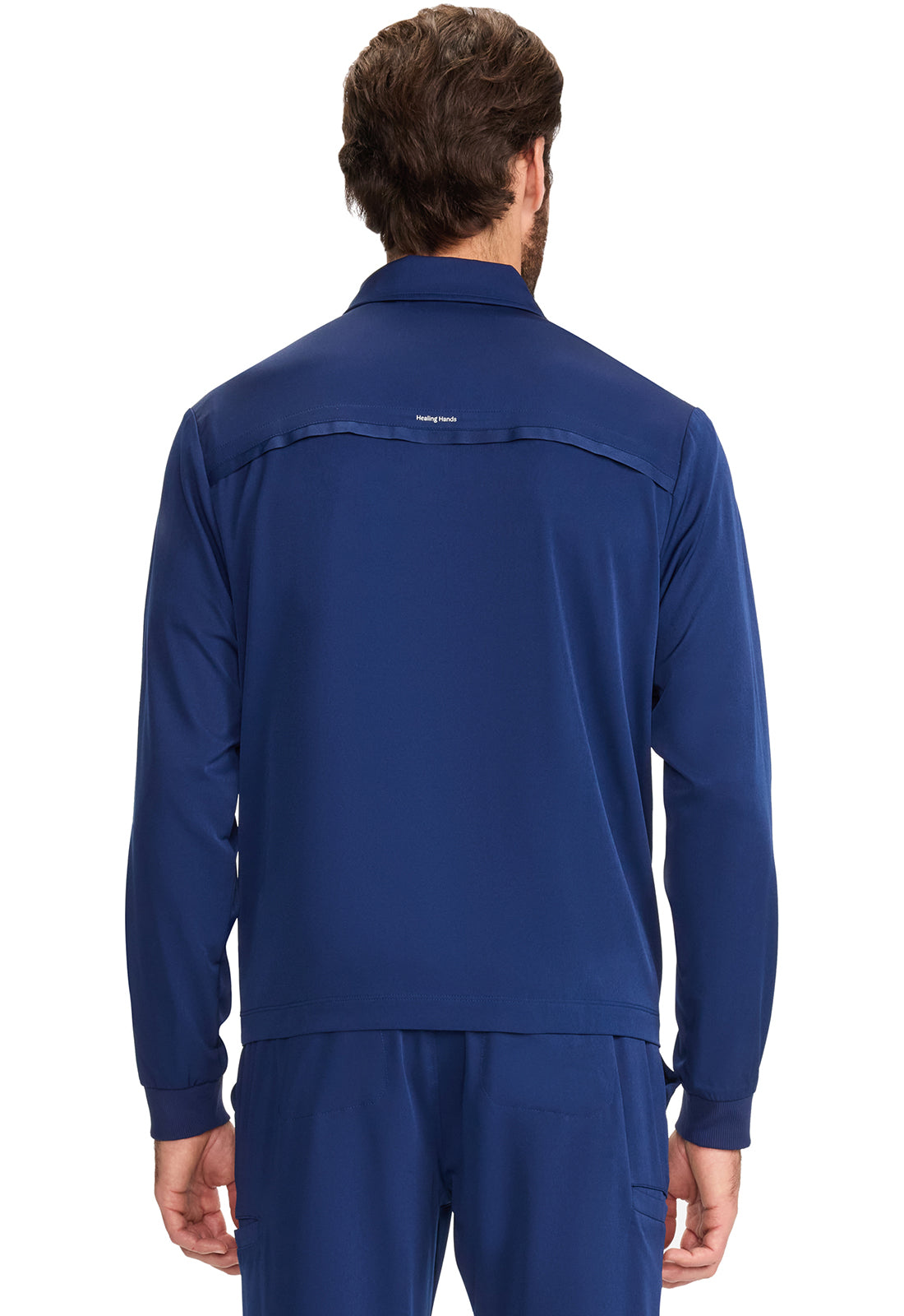 Men's Men's Zip Front Jacket - Navy