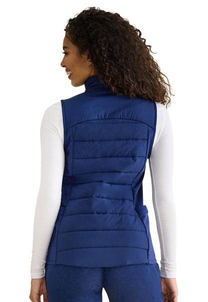 Women's Khloe Quilted Vest - Navy