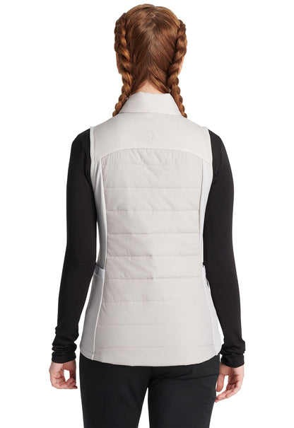 Women's Khloe Quilted Vest - SILVER