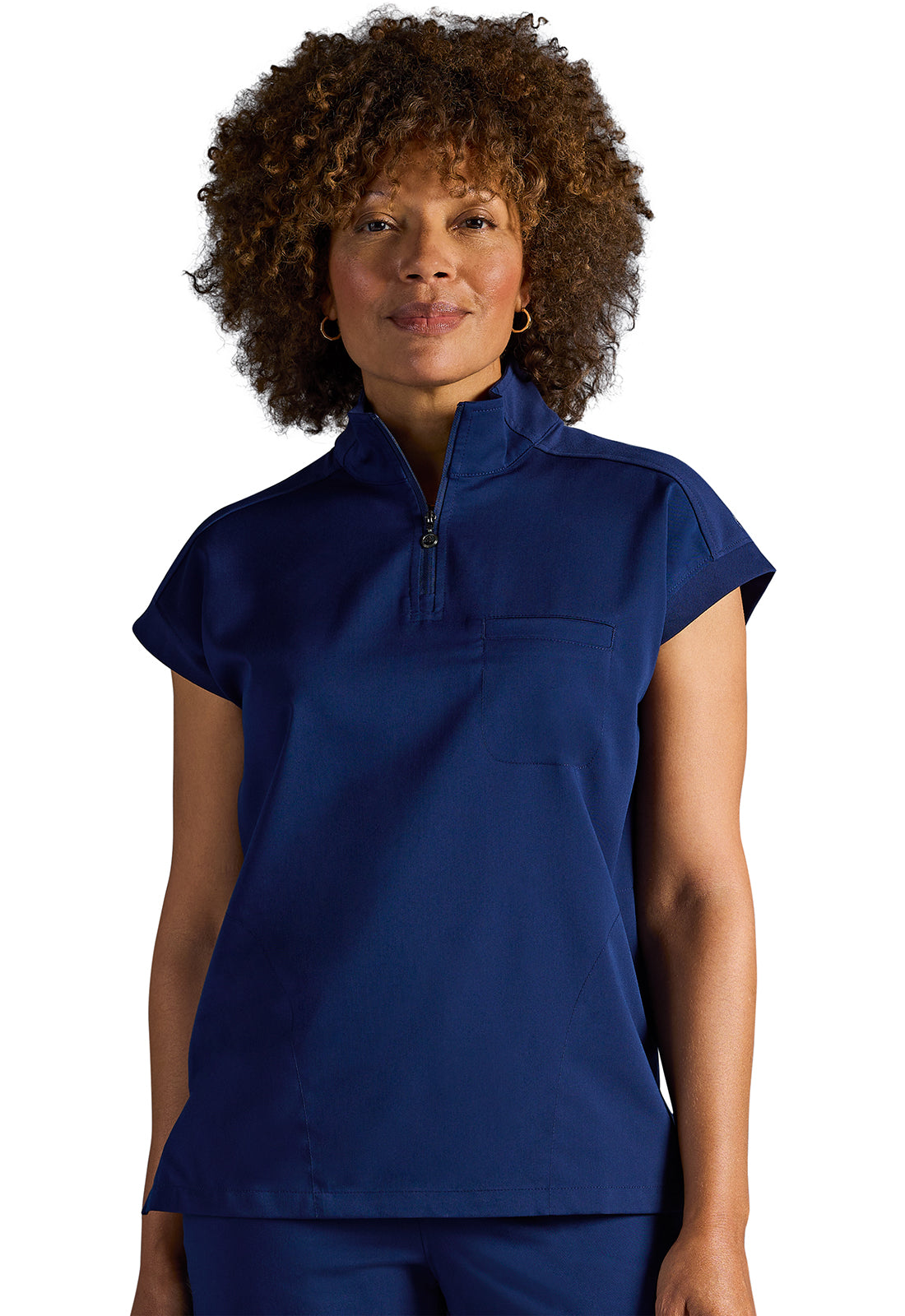 Women's Vienna Quarter Zip Top - DNAVY