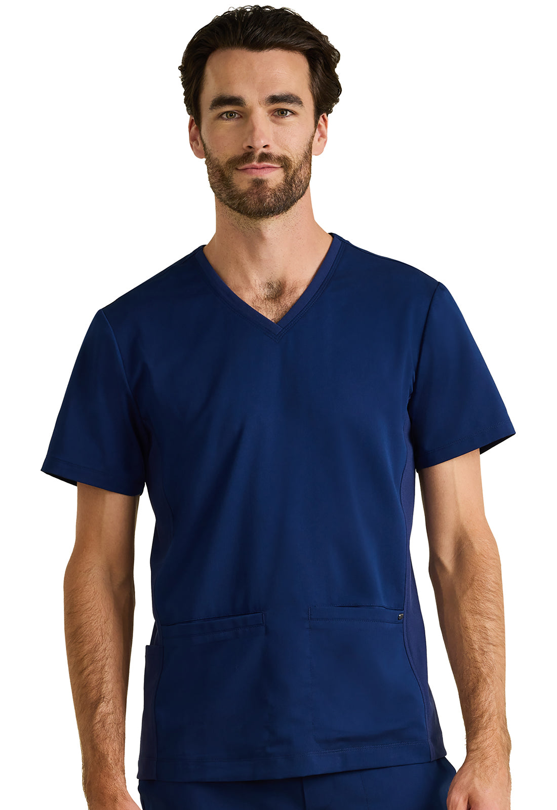 Men's Vincent Men's V-Neck Top - DNAVY
