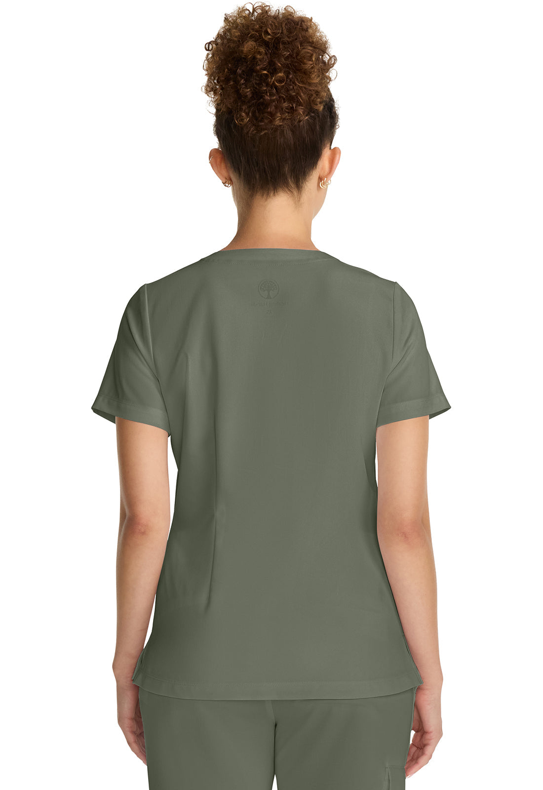 Women's  Women's Tuck-in V-Neck Top - Olive