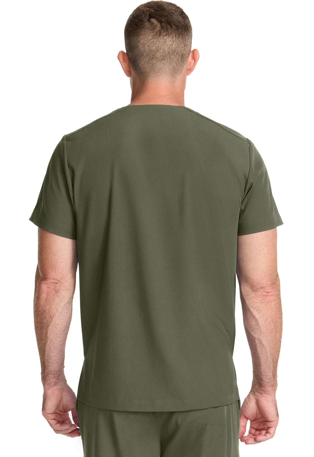 Men's Men's 1-Pocket V-Neck Top - Olive