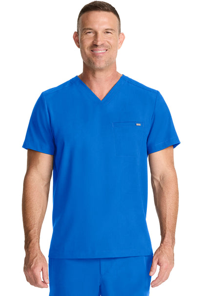Men's Men's 1-Pocket V-Neck Top - Royal