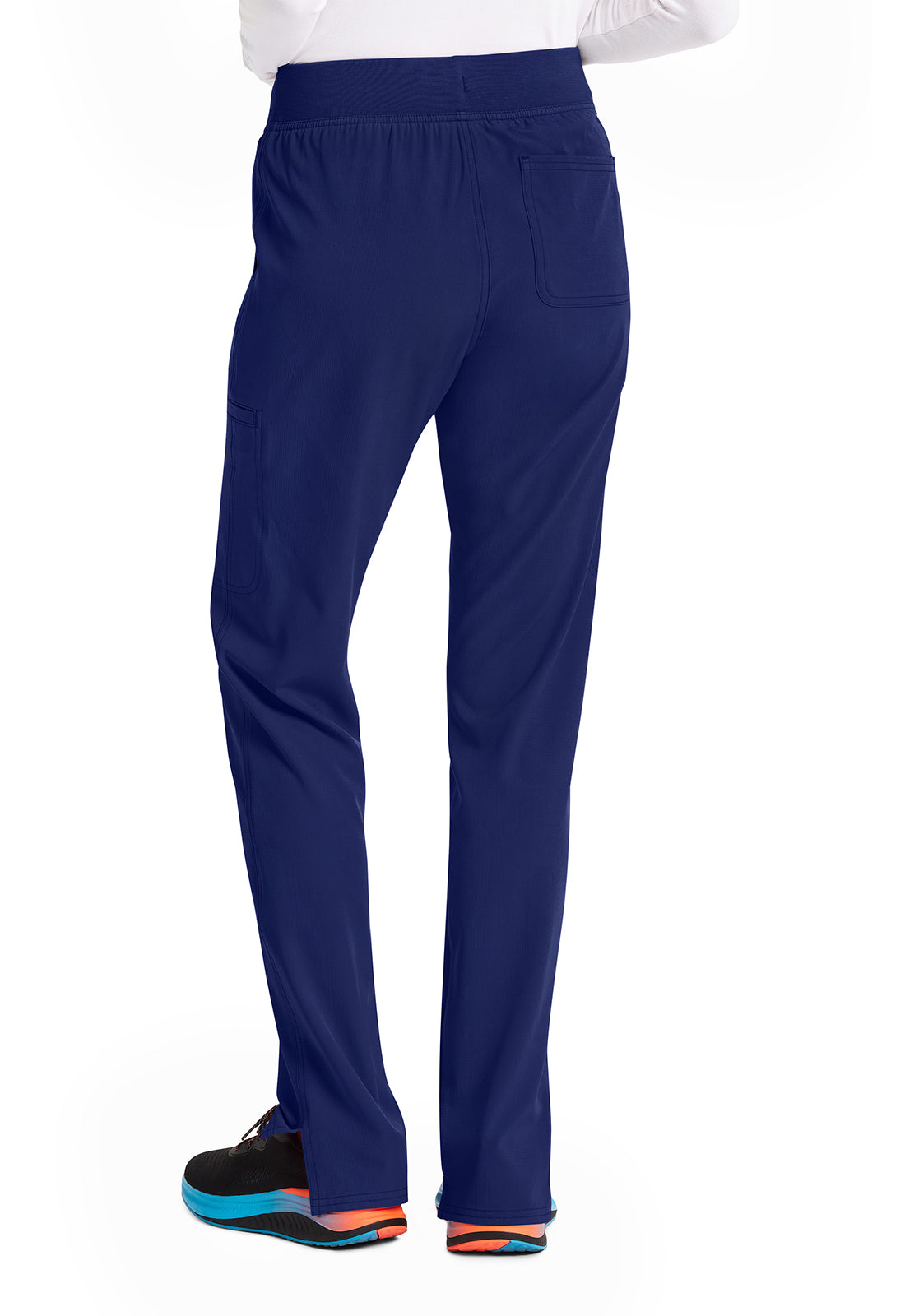 Women's Low Rise Drawstring Step Hem Pant - Navy