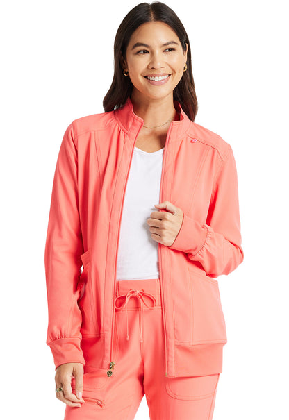 Women's Zip Front Jacket - Go Guava